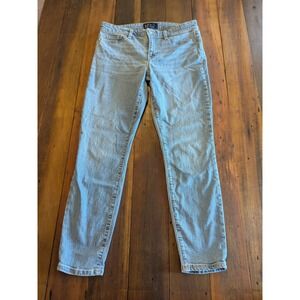 GAP Denim Legging Womens Jeans Size 6/28 Light Wash Slim Fit Casual Skinny Ankle